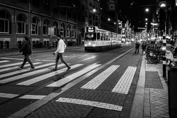 Experimenting with street photography at night.